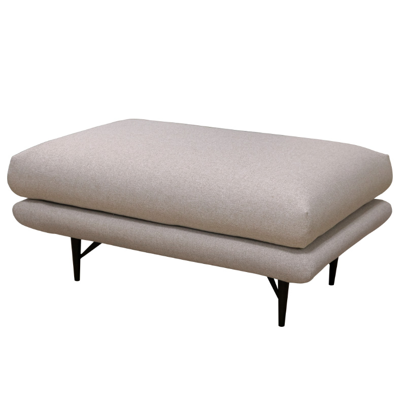 듀커소파 DK080 베이지 워셔블+풀커버링 오토만 (스툴) 90 x 60 x 40