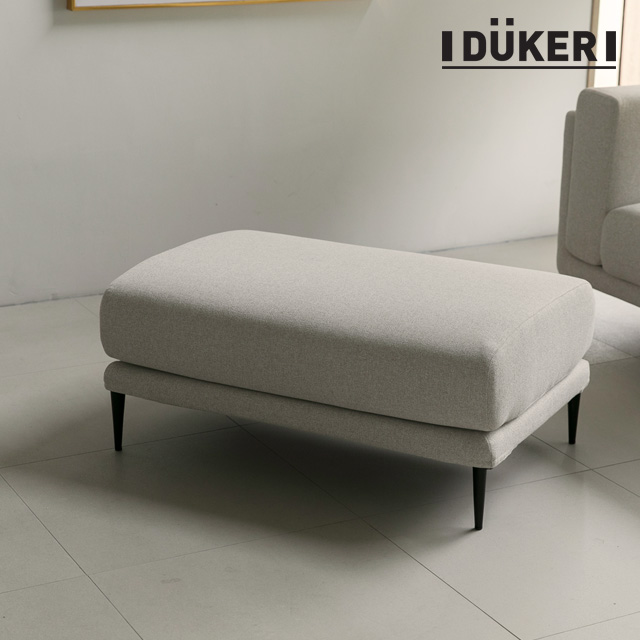 듀커소파 DK010 베이지 워셔블+풀커버링 오토만 (스툴) 90 x 60 x 41